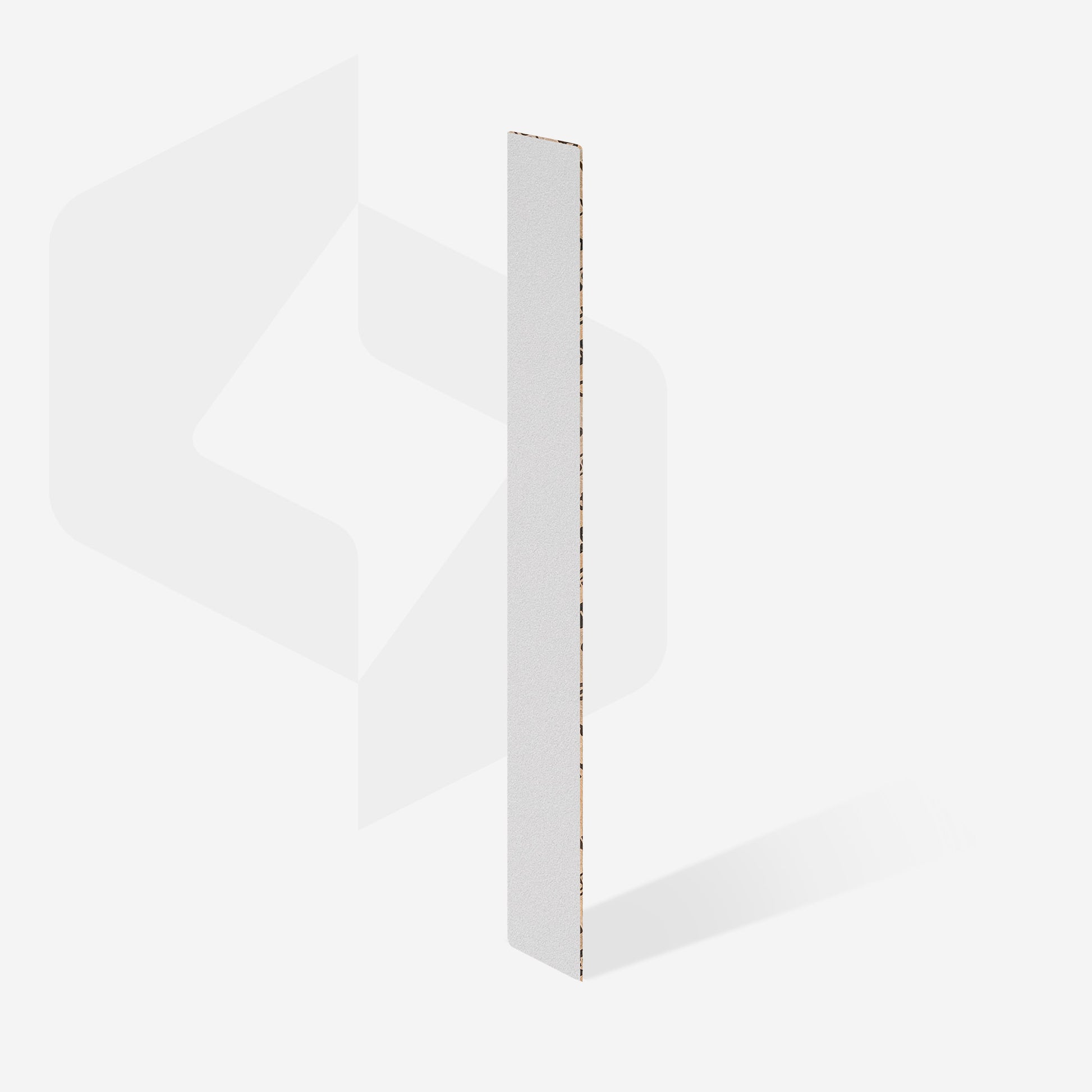 White disposable papmAm files for straight nail file Staleks Pro Expert 22, 180 grit (50 pcs) image 1