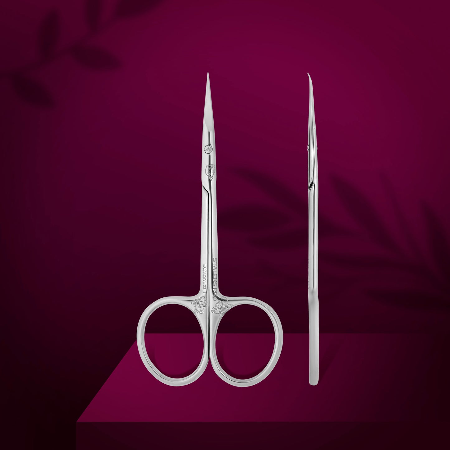 Professional cuticle scissors EXCLUSIVE 23 TYPE 1 (Magnolia) image 0