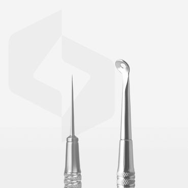Beauty care double-ended spoon EXPERT 21 TYPE 4 (UNO and Vidal needle straight) image 1