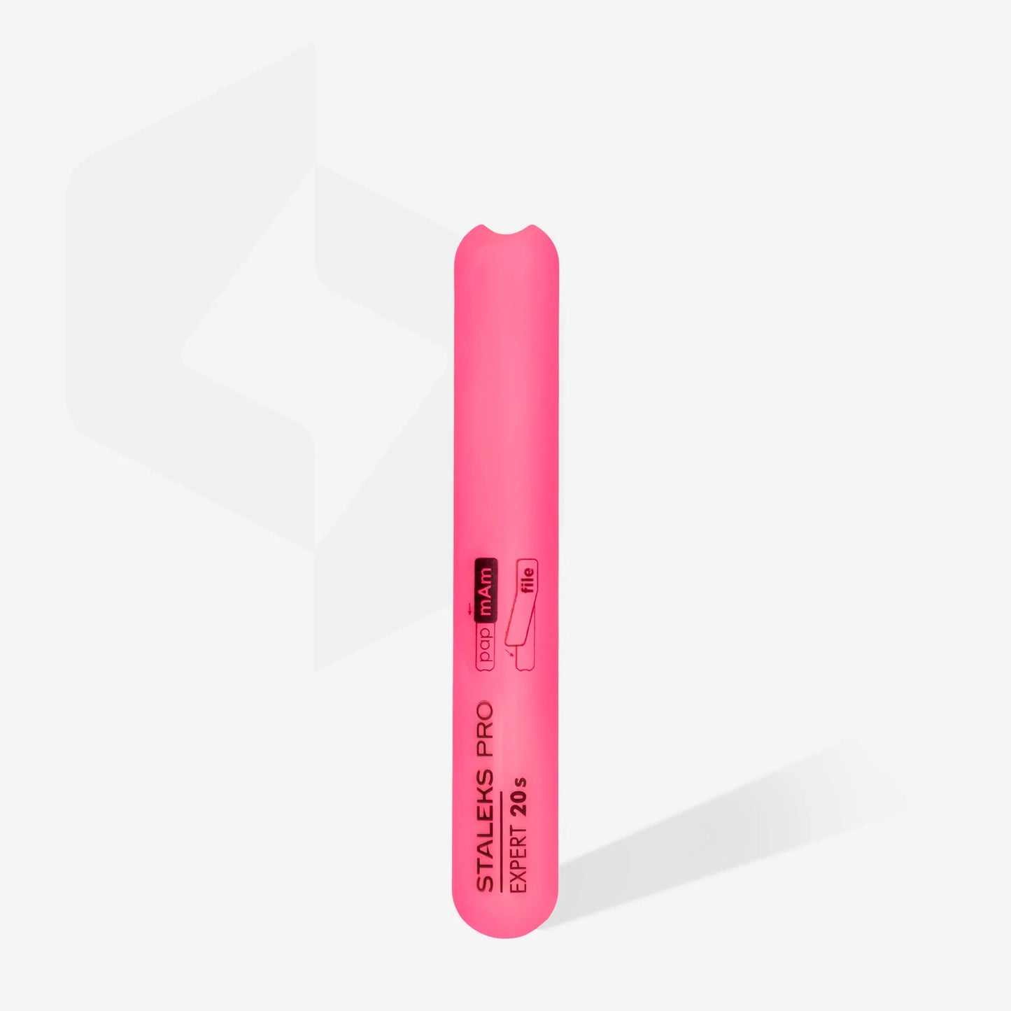Straight beveled plastic base for nail file EXPERT 20s (130 mm) image 1