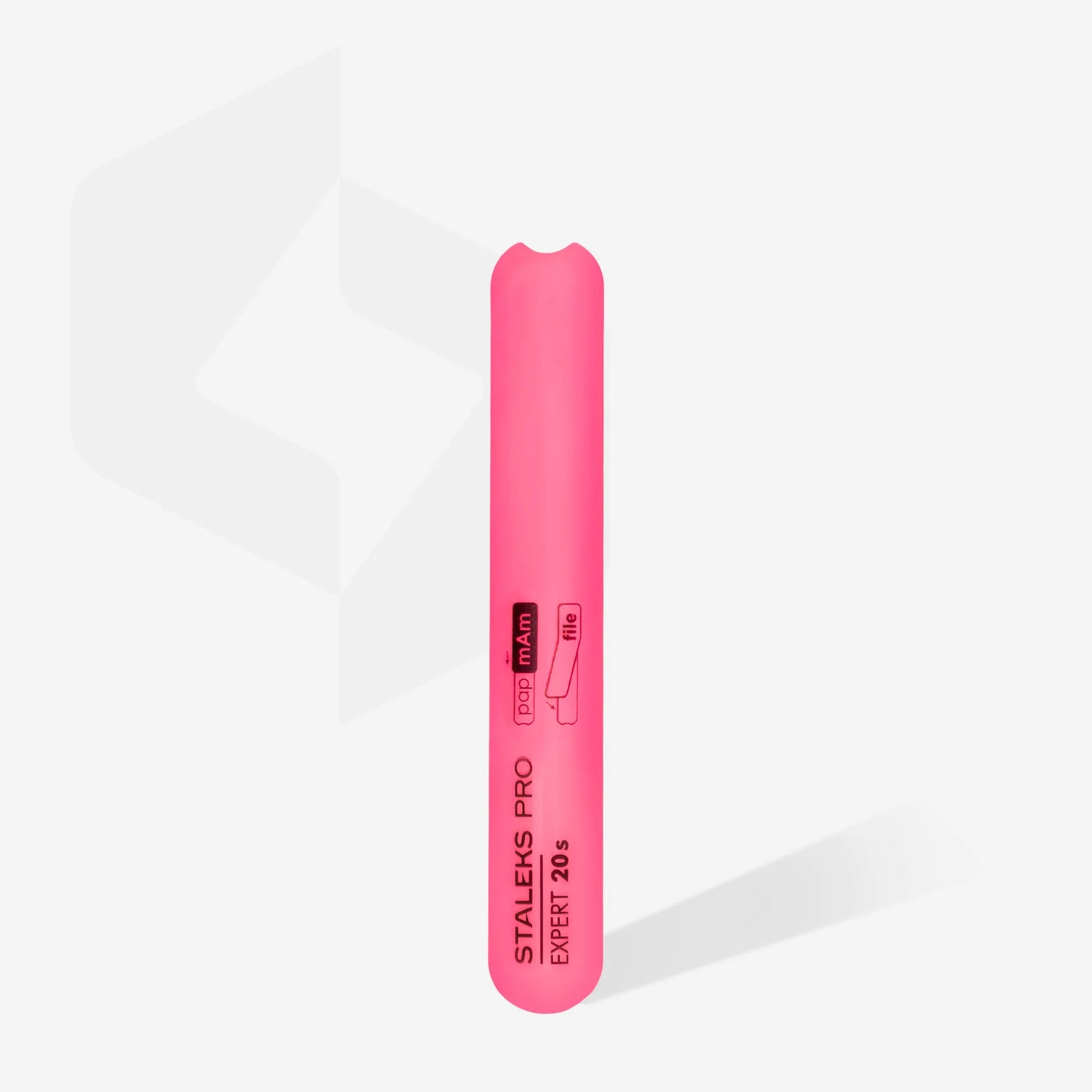Straight beveled plastic base for nail file EXPERT 20s (130 mm) image 1