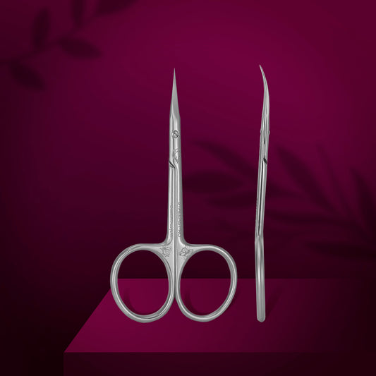 Professional cuticle scissors Staleks Pro Exclusive 20 Type 2 (Magnolia) image 0
