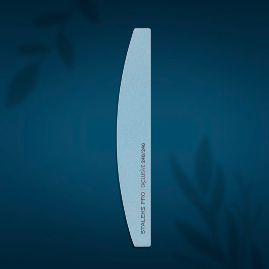 Mineral crescent nail file EXCLUSIVE 240/240 grit