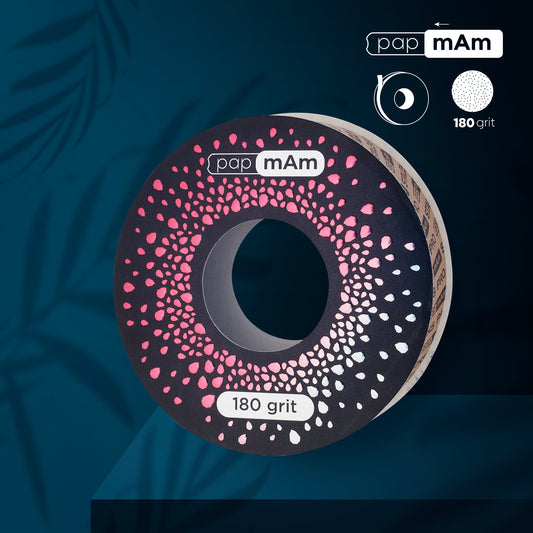 Refill roll for nail file papmAm EXCLUSIVE (without plastic case) STALEKS PRO 180 grit (7meters)