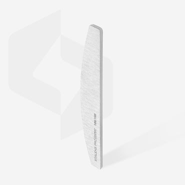 Mineral crescent nail file EXPERT 100/100 grit