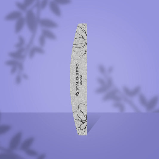 Crescent mineral nail file EXPERT 40 80/100 grit (25 pcs)