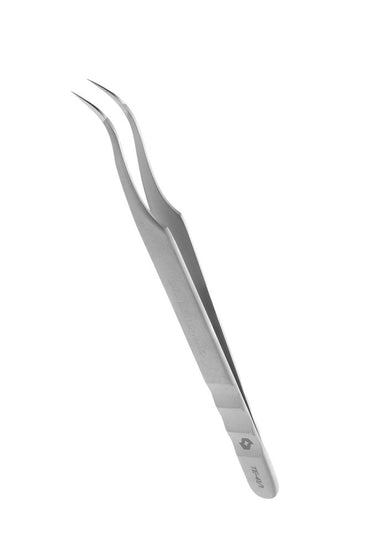 Professional eyelash tweezers EXPERT 41 TYPE 1 (curved) image 1