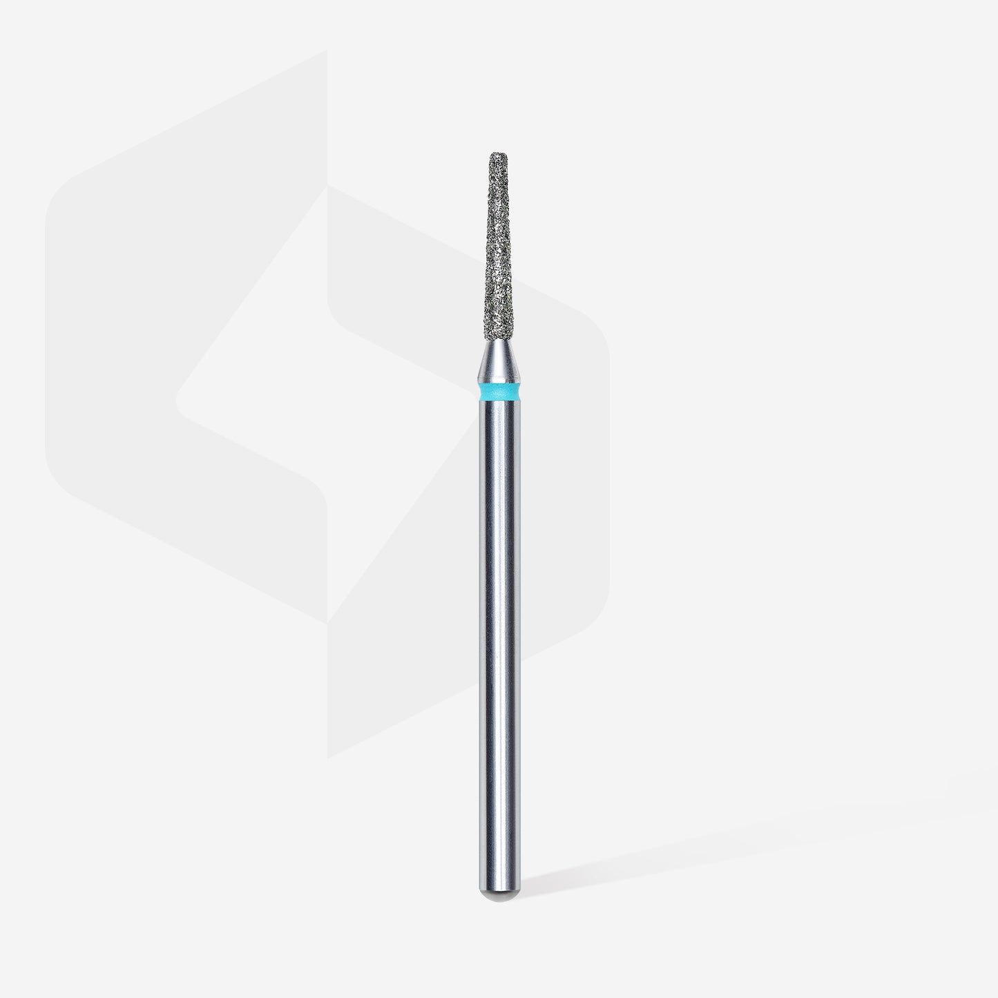 Diamond nail drill bit, "frustum", blue, head diameter 1.6 mm/ working part 10 mm image 1