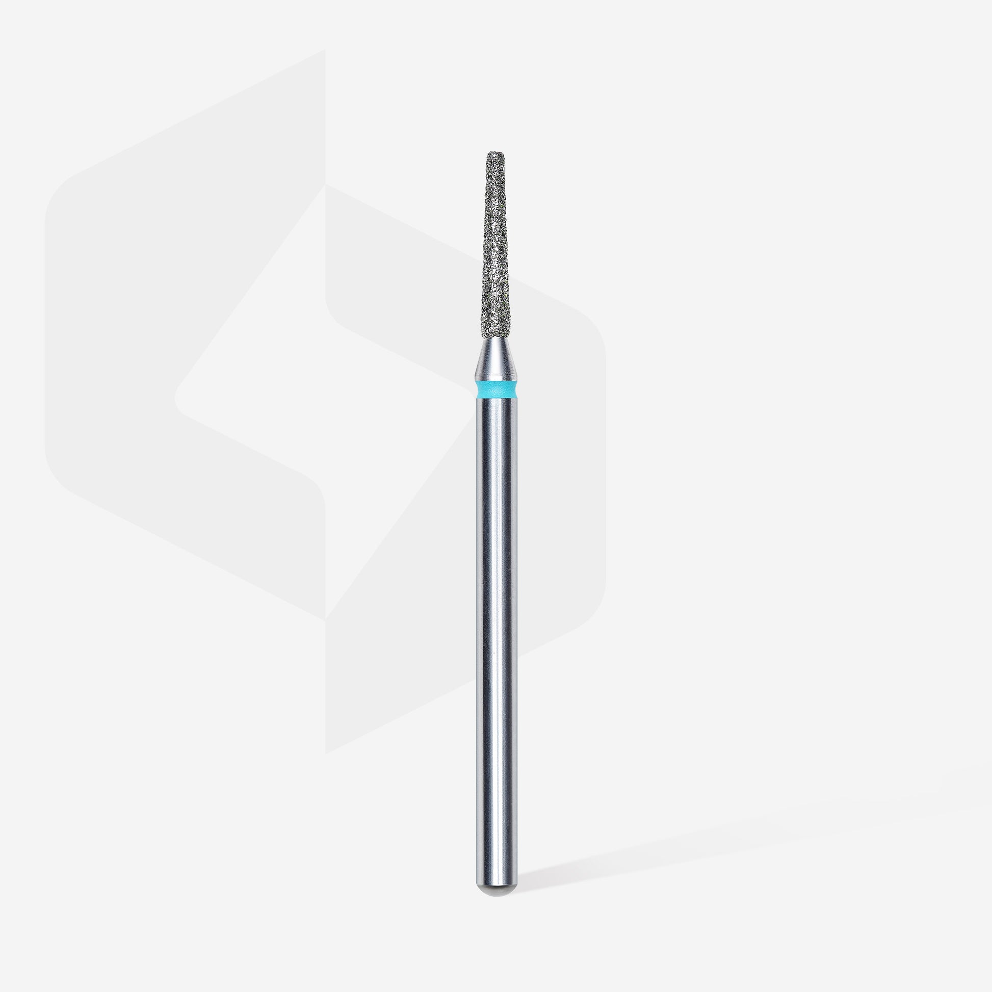 Diamond nail drill bit, "frustum", blue, head diameter 1.6 mm/ working part 10 mm image 1