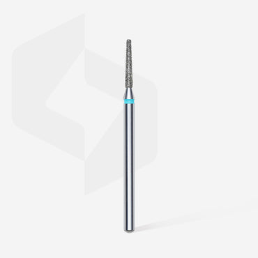 Diamond nail drill bit, "frustum", blue, head diameter 1.6 mm/ working part 10 mm image 1