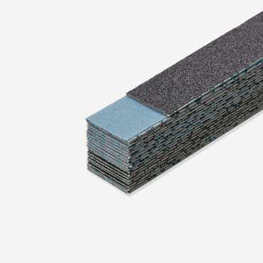 Disposable double-sided files papmAm Mix for straight nail file 100/180 grit (50 pc) image 1