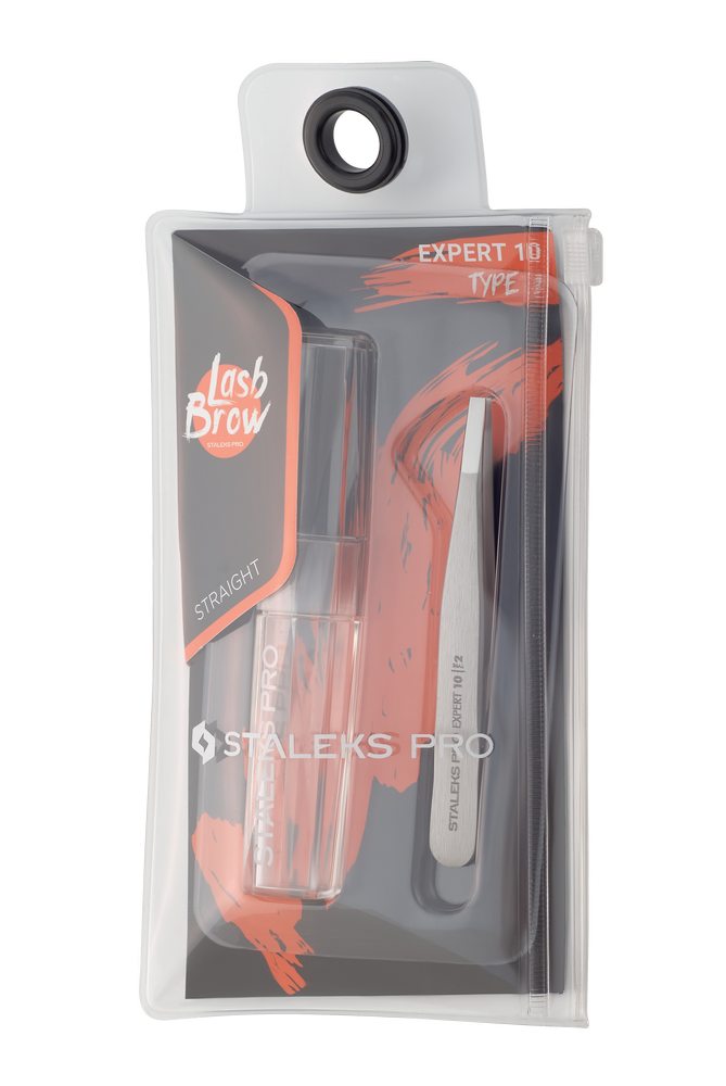Eyebrow tweezers EXPERT 10 TYPE 2 (straight) image 4