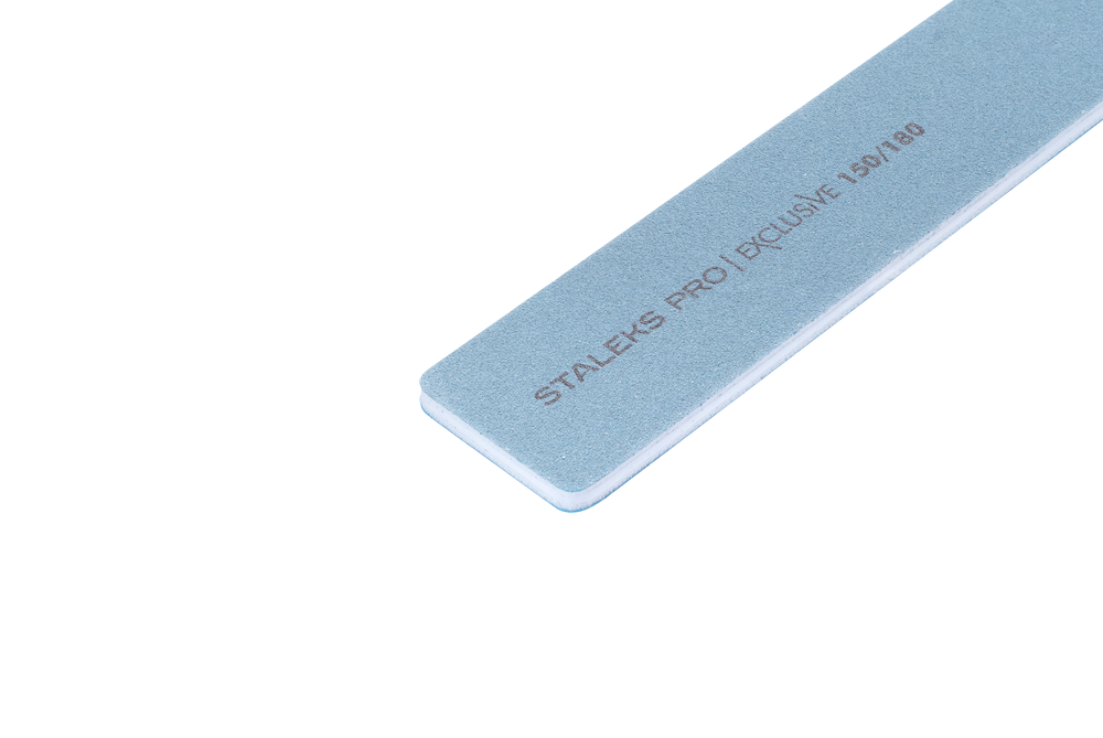 Mineral broad straight nail file EXCLUSIVE 150/180 grit image 2