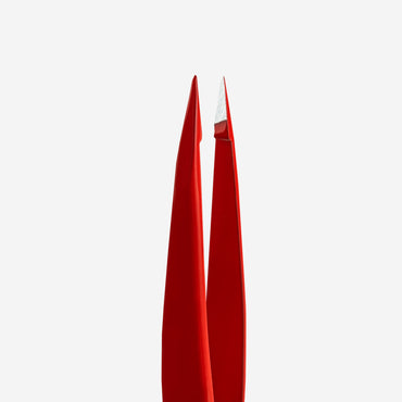 Eyebrow tweezers EXPERT 11 TYPE 5 (point) red colour image 1