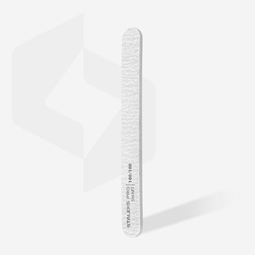 Set mineral straight nail file SMART 100/100 grit, (5 pc.)