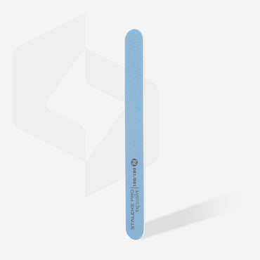 Mineral straight nail file EXCLUSIVE without foam 180/180 grit