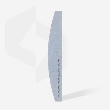 Mineral crescent nail file EXCLUSIVE 100/100 grit