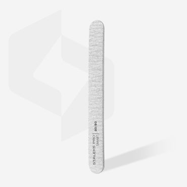 Set mineral straight nail file SMART 80/80 grit, (5 pc.)