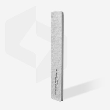 Mineral broad straight nail file SMART 180/180 grit, (5 pcs.), set
