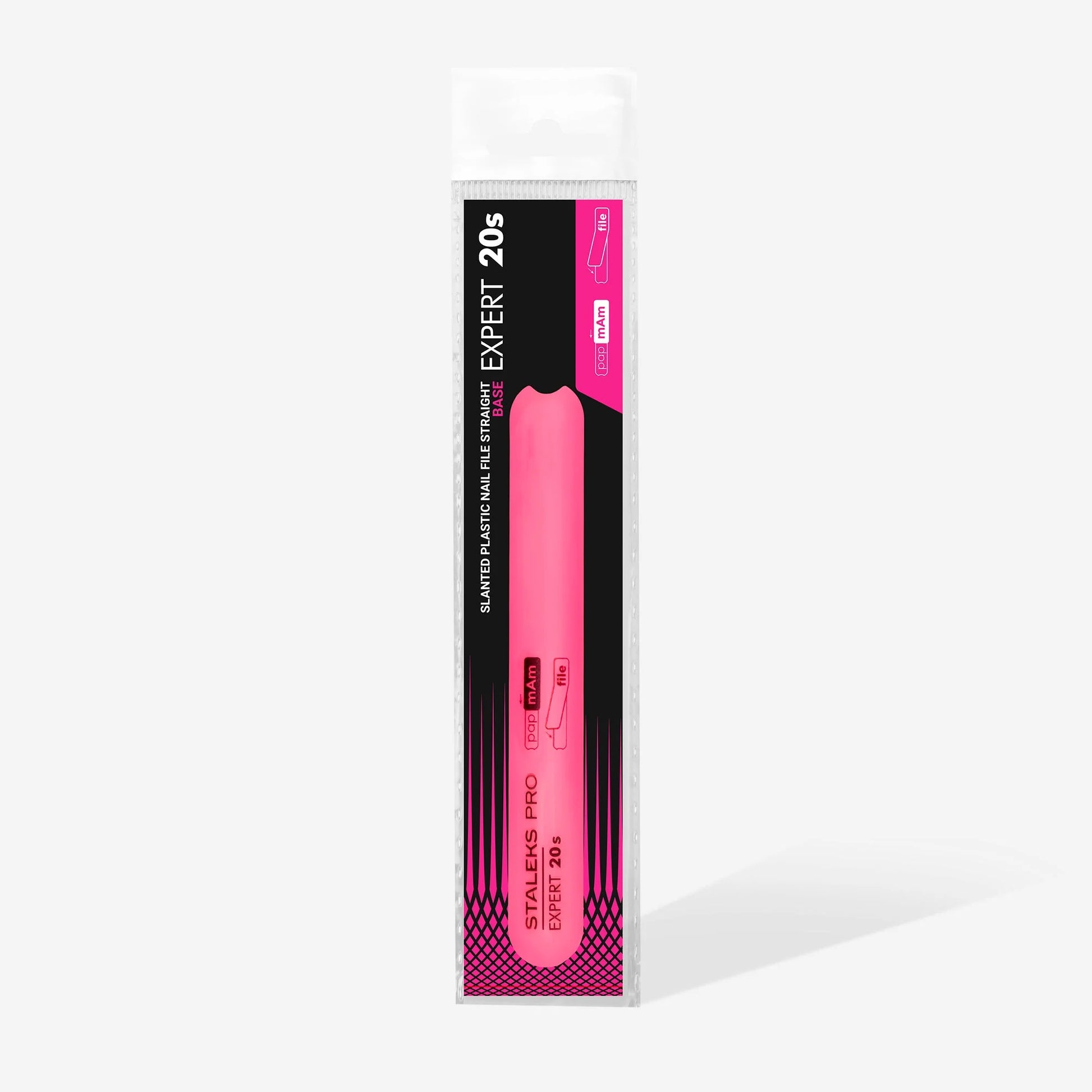 Straight beveled plastic base for nail file EXPERT 20s (130 mm) image 3