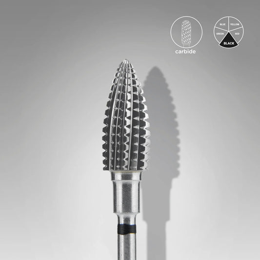 Carbide Nail Drill Bit Pine Cone Black Hard EXPERT Head Diameter 6 Mm / Working Part 14 Mm image 0