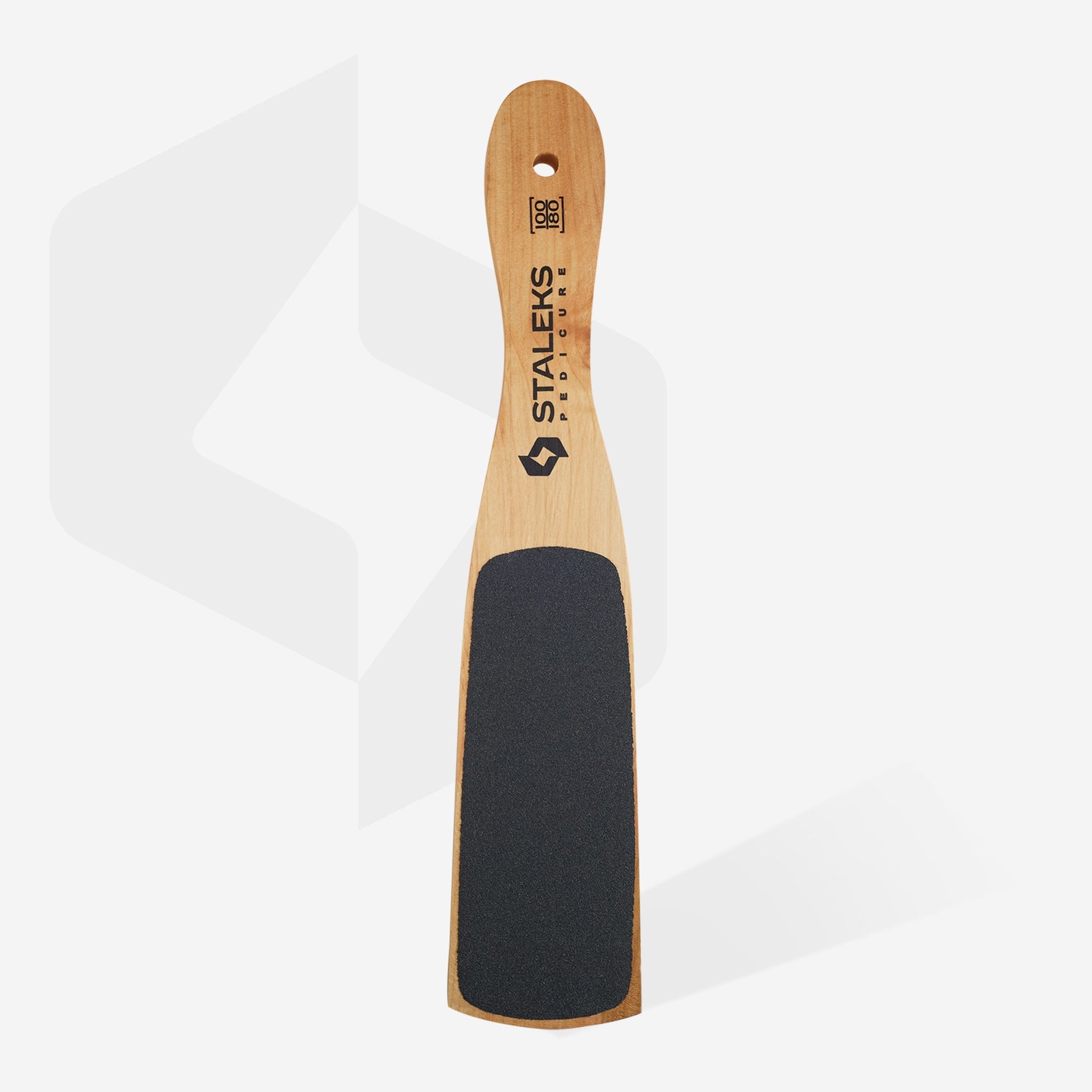 Wooden pedicure foot file BEAUTY & CARE 10 TYPE 2 (100/180) image 1