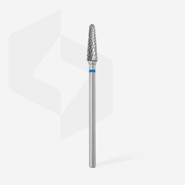 Carbide nail drill bit, “frustum” blue, head diameter 4 mm / working part 13 mm image 1