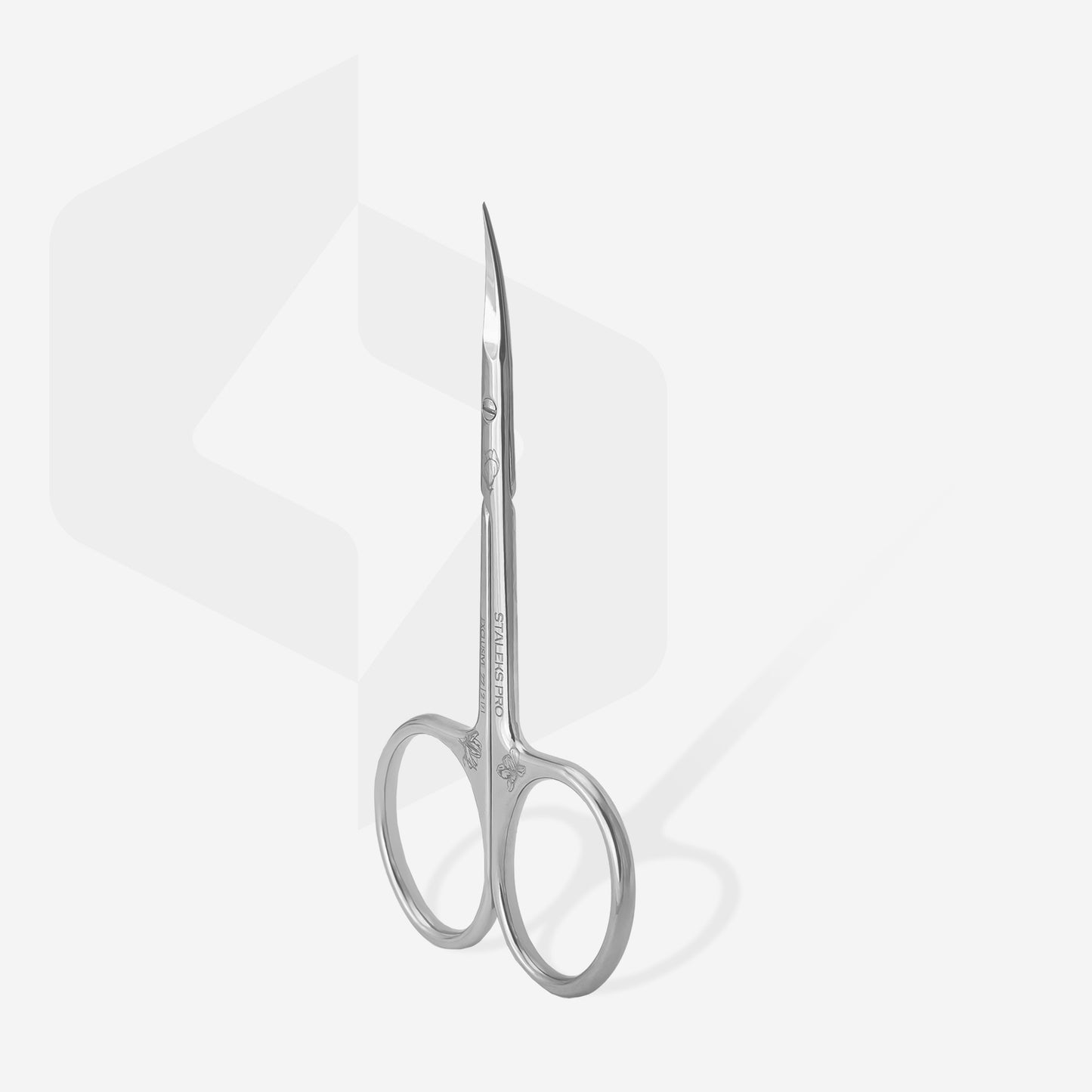 Professional cuticle scissors Staleks Pro Exclusive 22 Type 2 (Magnolia) image 2