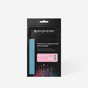 Disposable files for straight nail file EXCLUSIVE 22 180 grit (50 pcs)