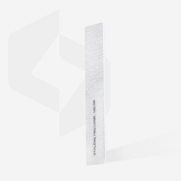 Mineral broad straight nail file EXPERT 100/100 grit