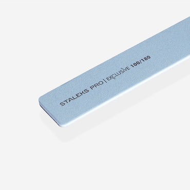 Mineral broad straight nail file EXCLUSIVE 100/180 grit