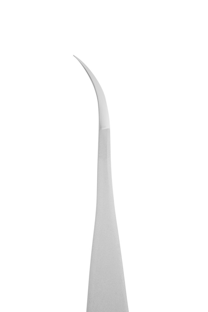 Professional eyelash tweezers EXPERT 40 TYPE 7 (curved) image 2