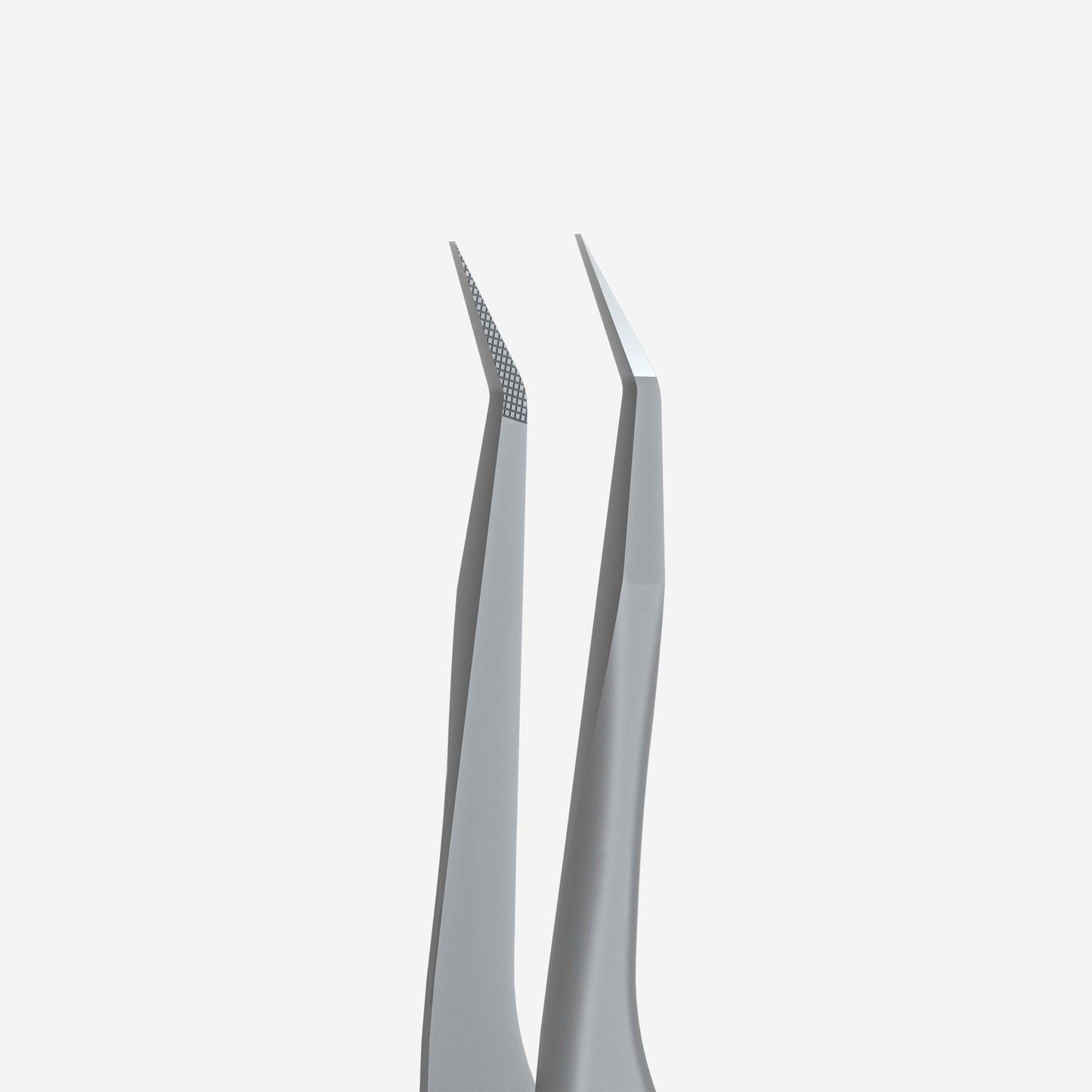 Professional eyelash tweezers with fiber tips EXPERT 45 TYPE 8 (mini L) image 2