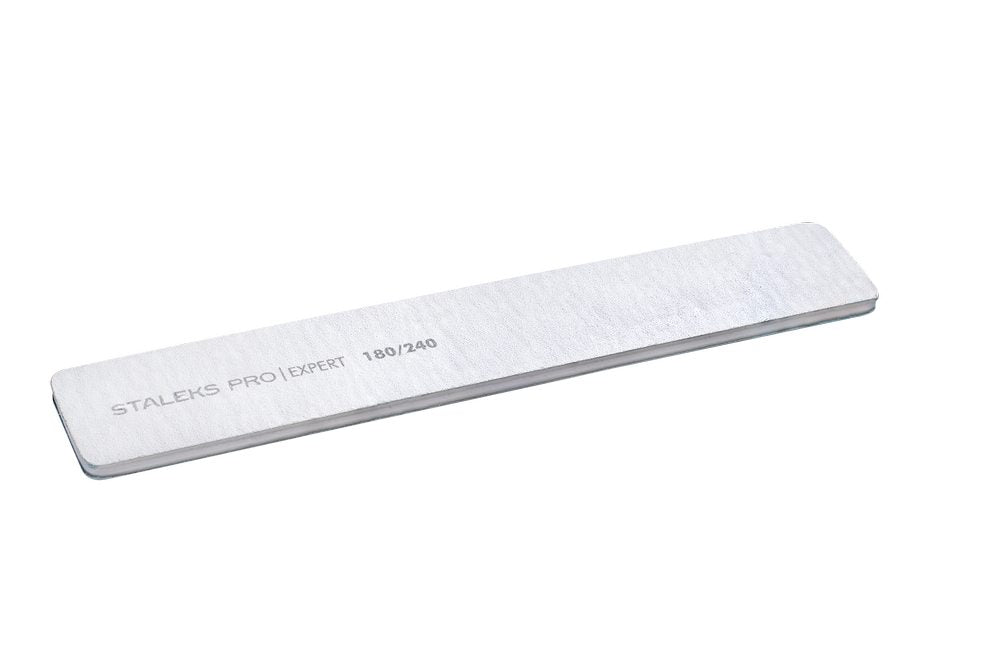 Mineral broad straight nail file EXPERT 180/240 grit image 1