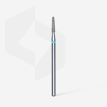 Diamond nail drill bit, "frustum", blue, head diameter 1.8 mm/ working part 8 mm image 1