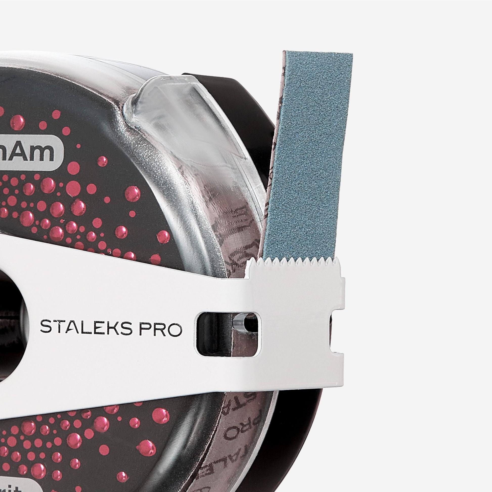 Nail file refill roll papmAm EXCLUSIVE in a plastic case STALEKS PRO 150 grit  (7meters) image 2