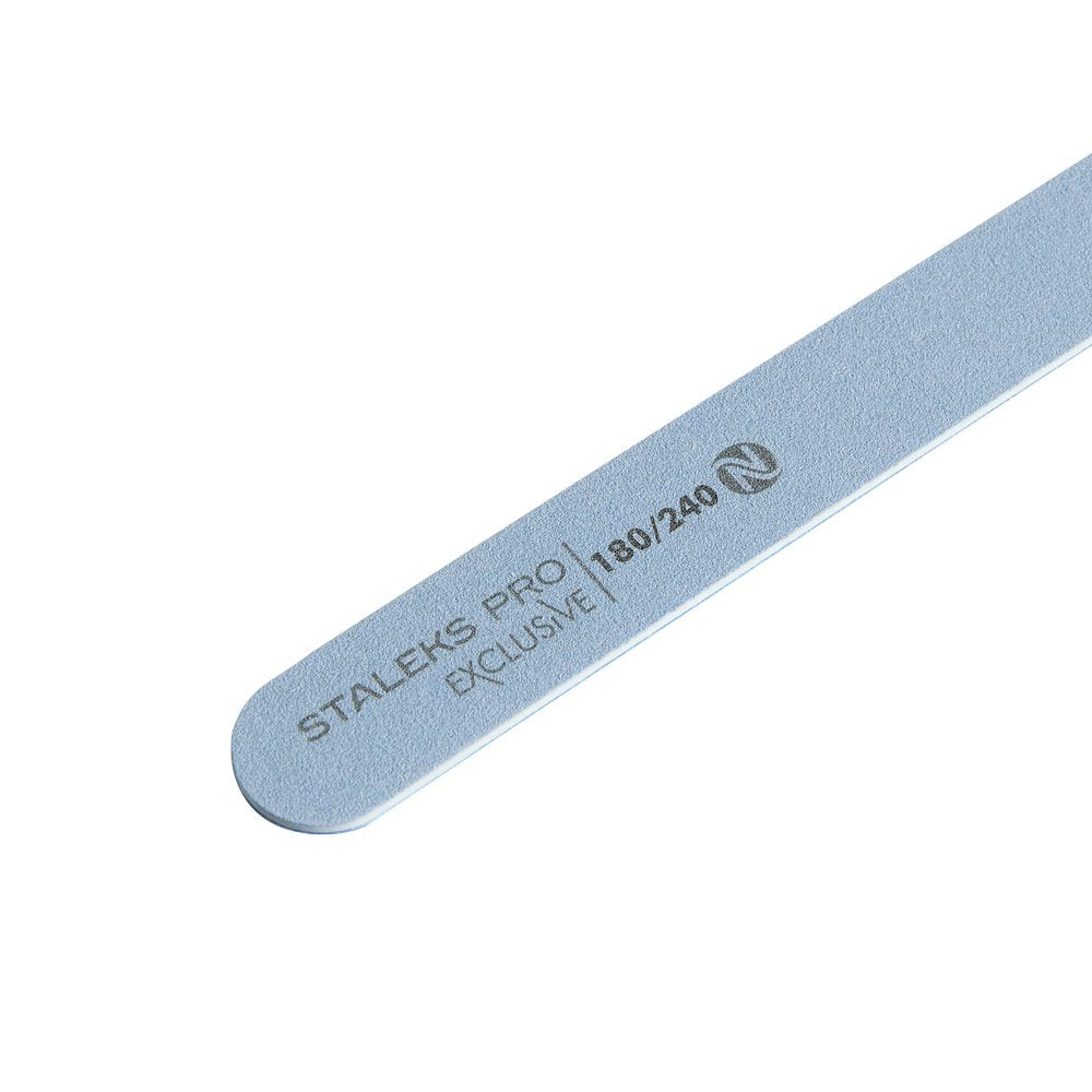 Mineral straight nail file EXCLUSIVE without foam 180/240 grit image 2