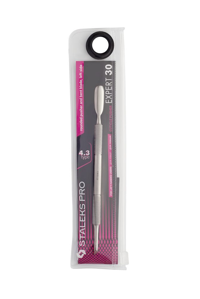 Cuticle pusher EXPERT 30 TYPE 4.3 (rounded pusher and bent blade, left side) image 5