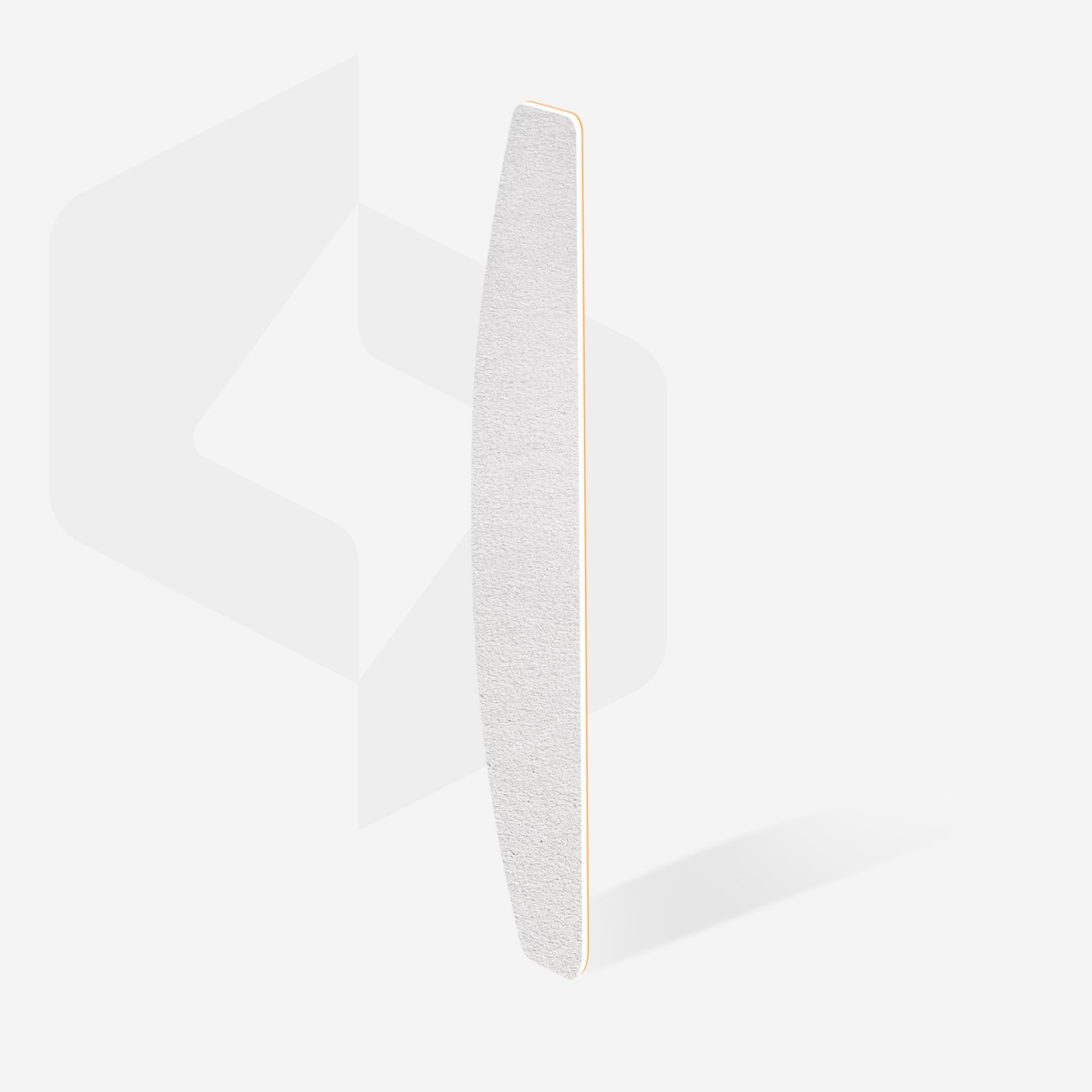 White disposable files for crescent nail file (soft base) Staleks Pro Expert 40, 100 grit (30 pcs) image 1