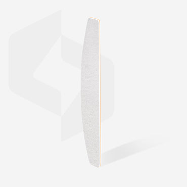 White disposable files for crescent nail file (soft base) Staleks Pro Expert 40, 100 grit (30 pcs) image 1