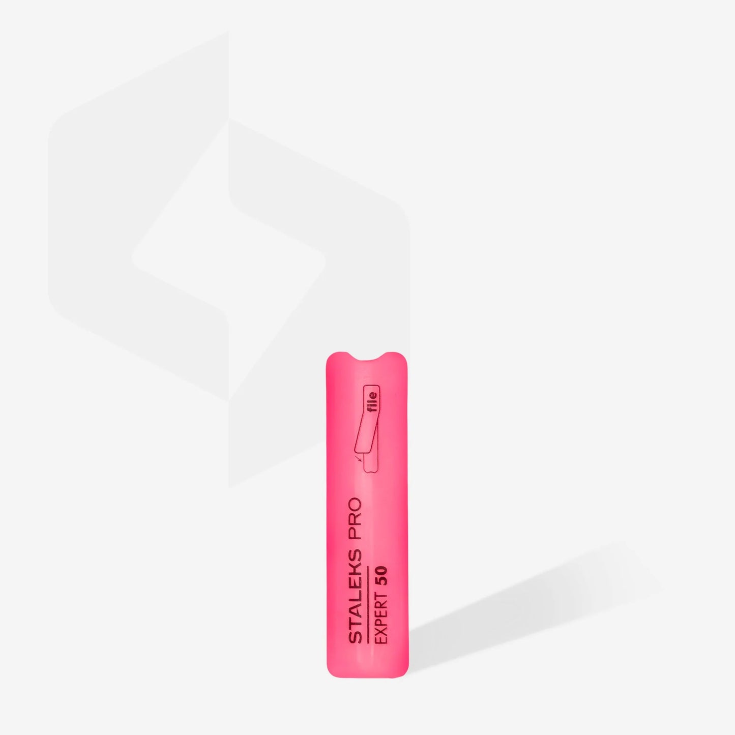 Short beveled plastic base for nail file EXPERT 50 image 1