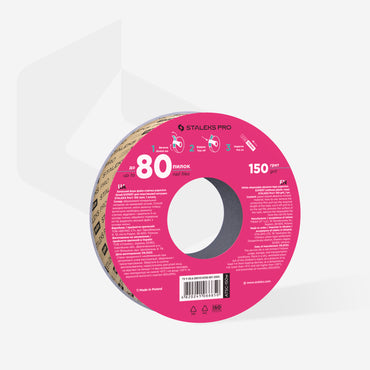 White disposable abrasive tape papmAm EXPERT (without plastic case) STALEKS PRO 150 grit image 1