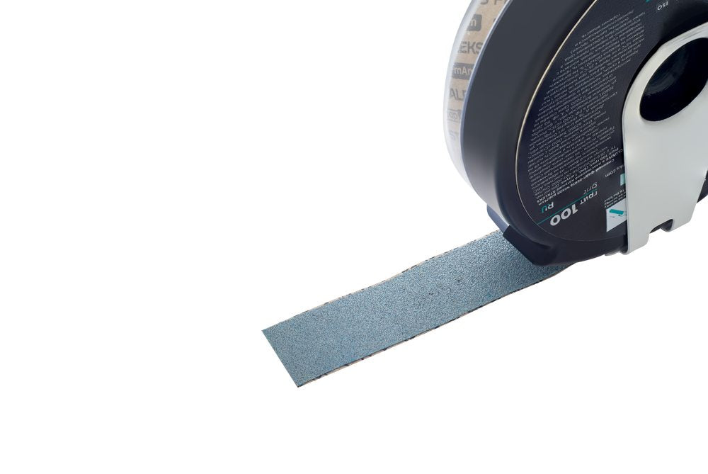 Nail file refill roll papmAm EXCLUSIVE in a plastic case STALEKS PRO 100 grit  (7meters) image 2