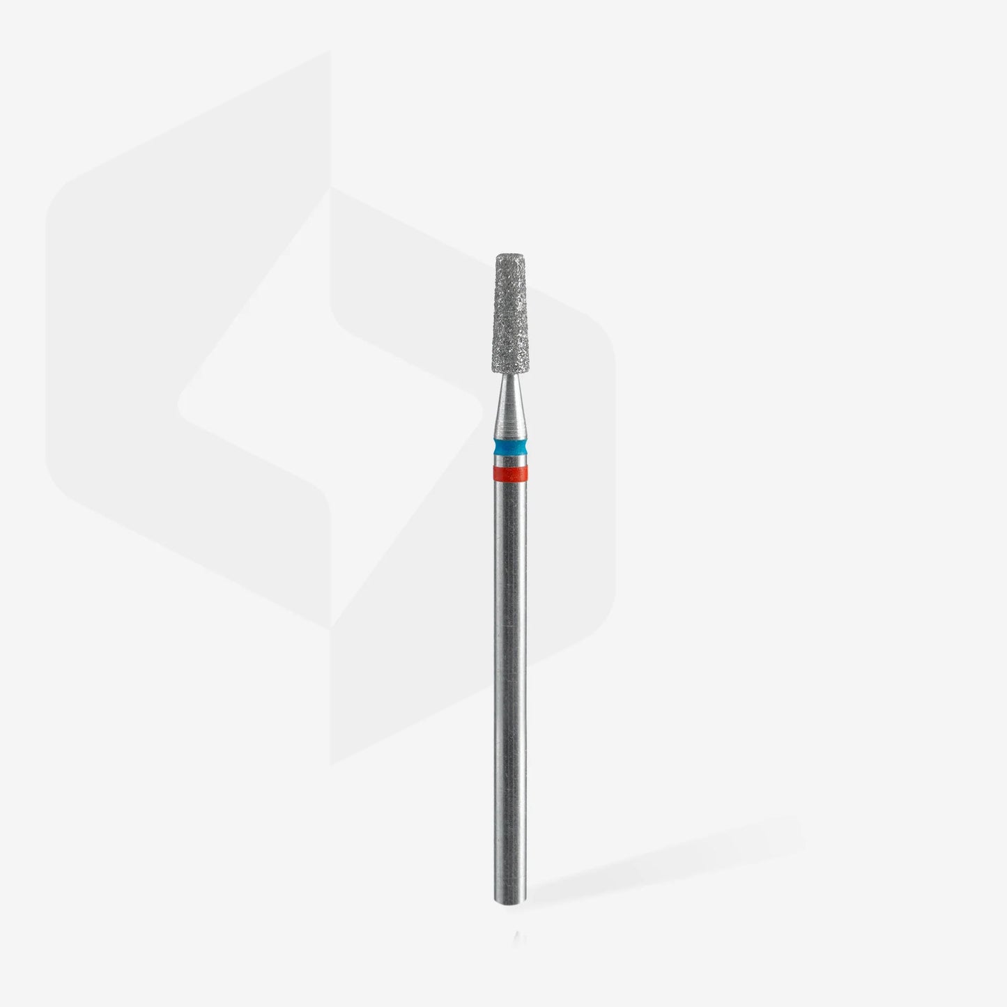 Diamond nail drill bit DUO cone red-blue EXPERT head diameter 2,5 mm / working part 8 mm image 1