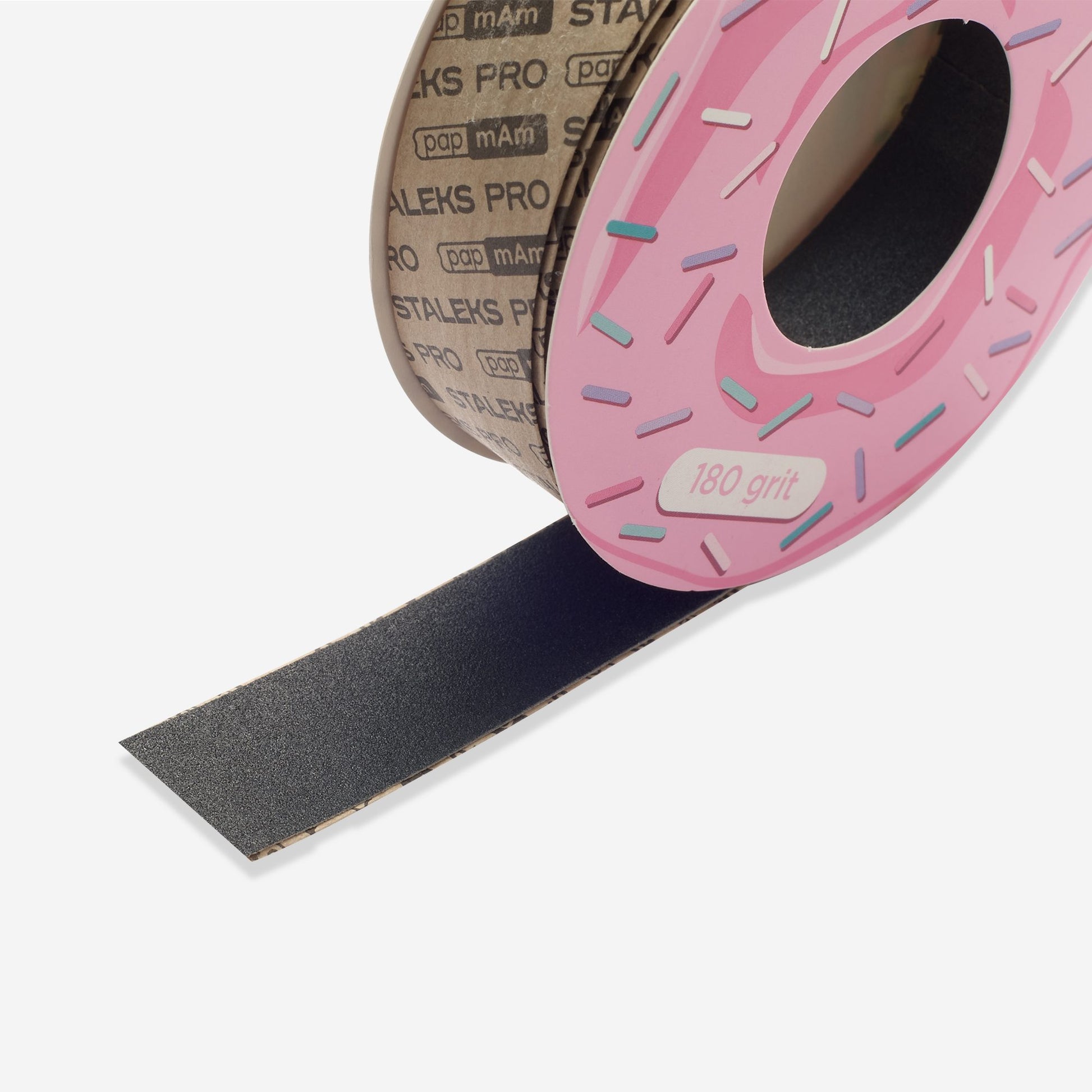 Refill roll for nail file papmAm (without plastic case) Bobbinail STALEKS PRO 180 grit  (7meters) image 2