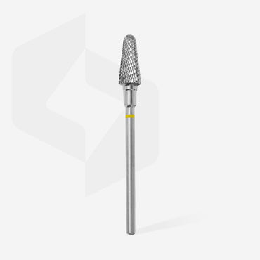 Carbide nail drill bit, “frustum” yellow, head diameter 6 mm / working part 14 mm image 1