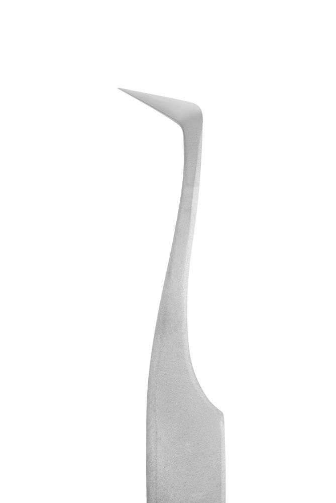 Professional eyelash tweezers EXPERT 41 TYPE 6 (curved tweezers for volume extension,75') image 2