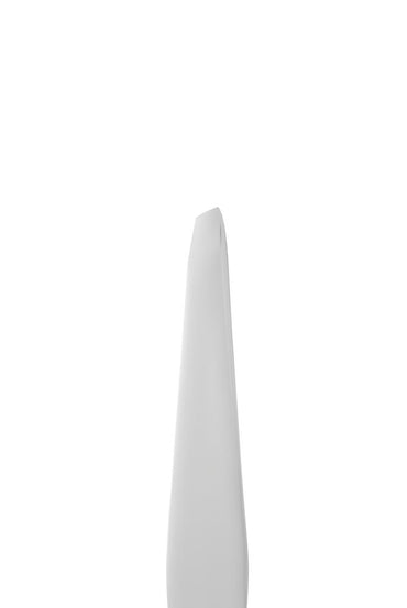 Eyebrow tweezers BEAUTY & CARE 41 TYPE 4 (slant), white colour image 1