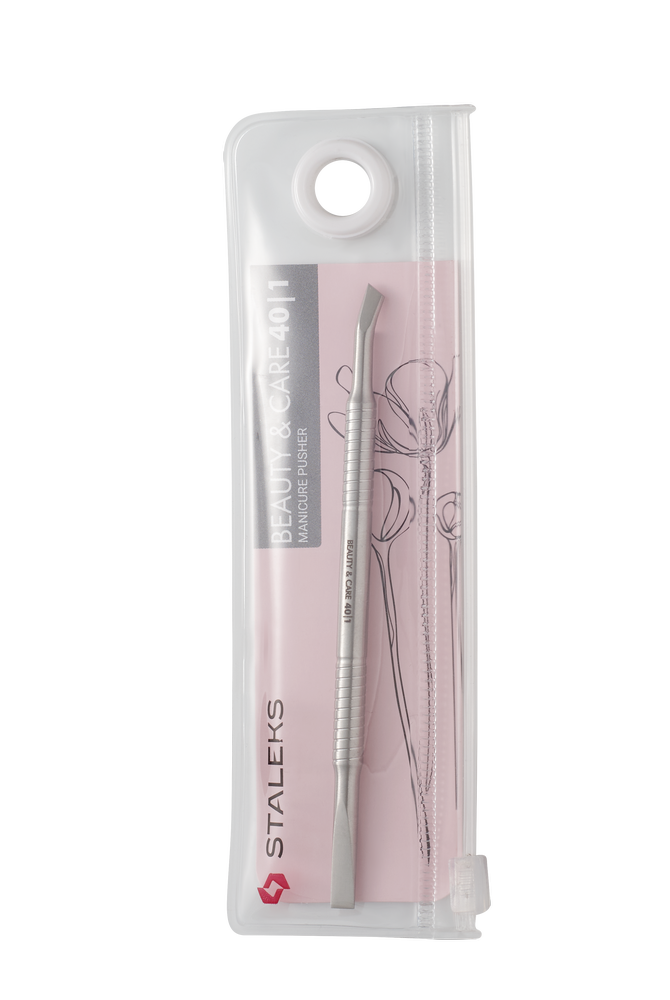 Cuticle pusher BEAUTY & CARE 40 TYPE 1 (rectangular pusher and blade) image 5