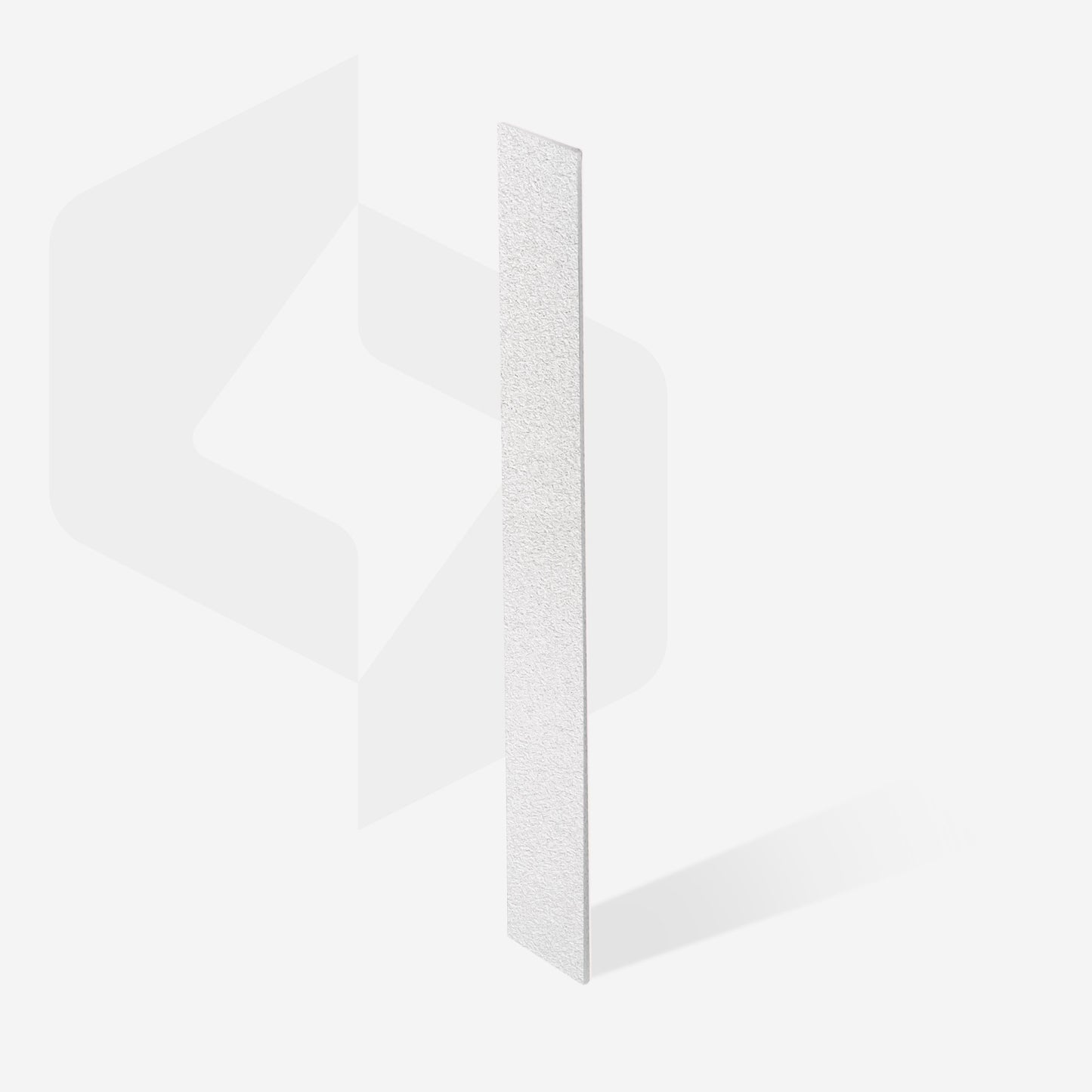 Disposable white files for straight nail file on a soft foam layer EXPERT 20 100 grit (30 pcs) image 1
